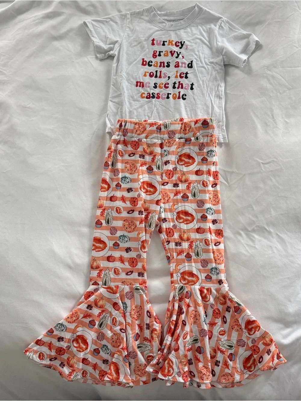 Toddler Girls Thanksgiving outfit